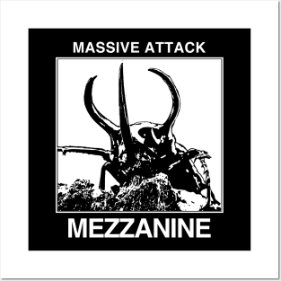 Massive Attack - Mezzanine - Tribute Artwork - Black Posters and Art